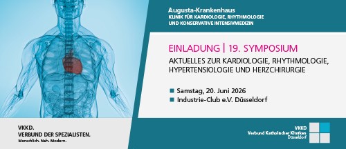 19. Symposium – Aktuelles zur Kardiologie, Rhythmologie, Hypertensiologie und Herzchirurgie